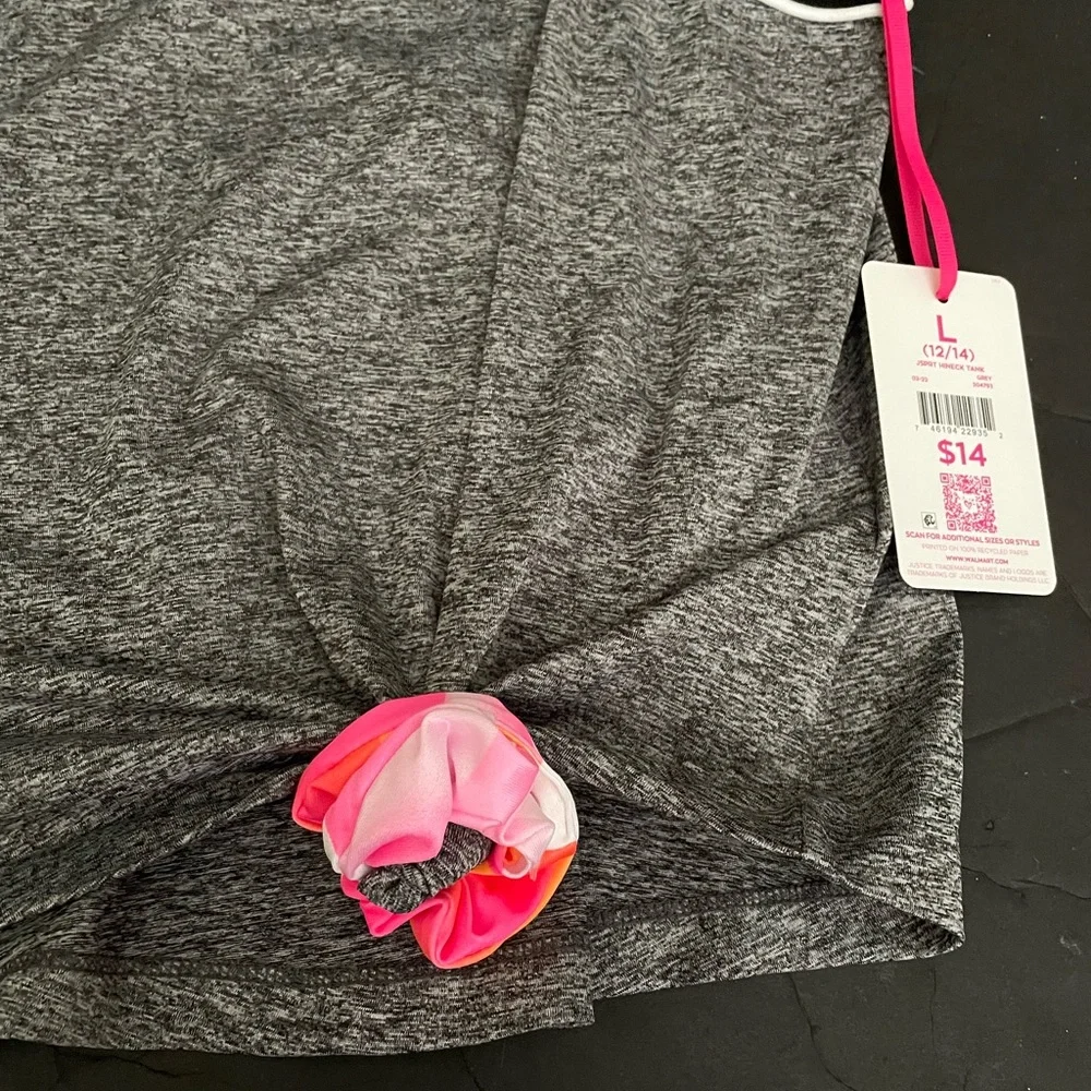 NWT Justice Girls J-Sport Essential Tank Size L (12/14)